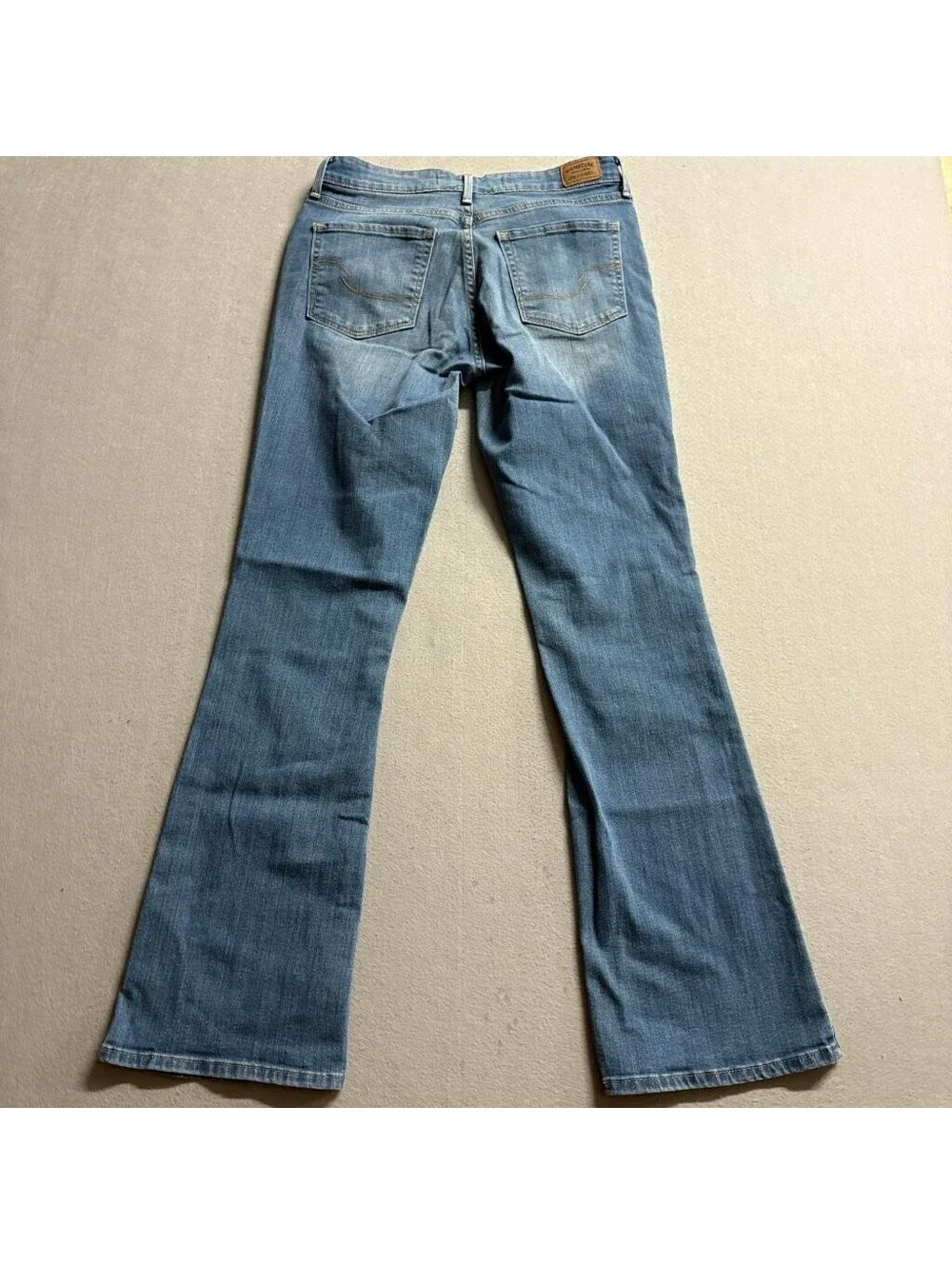 Signature by Levi Strauss Co Womens Mid Rise Bootcut Jeans Size 4M W27 L32 Blue